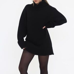 Rumored Denali Turtleneck Mini Dress